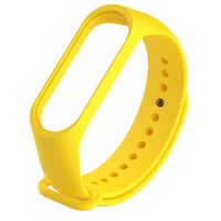 AWINNER Colorful Waterproof Replacement Bands for Xiaomi Mi Band 3 Smart Miband 3nd (No Activity Tracker) (Yellow)