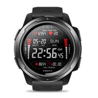 Zeblaze Vibe 5 Sports Men's Smart Watch,Heart Rate IP67 Waterproof Bluetooth 4.0 Smartwatch for iOS/Android (Vibe 5, Black)