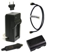 BRENDAZ Li-ion Battery Pack Compatible Canon LP-E6 LP-E6N and Charger with HDMI Cable KIT for Canon EOS 5D Mark IV EOS 5D Mark III EOS 5D Mark II, EOS 6D EOS 7D Mark II EOS 60D EOS 70D EOS 80D Camera