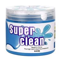 Fenfangxilas Multi-functional Cleaning Mud, Keyboard Cleaning Adhesive Gel Cleaner Dust Remover for Computer Laptop Car Console Blue