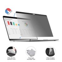 MacBook pro 13.3 Privacy Screen Protector Filter Anti-Spy Filter【Removable Magnetic Installation】【 Anti-Glare Screen Protector 】【TPU Keyboard Cover】 for 2018 MacBook Air 13.3, MacBook Pro 13.3