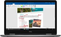 Dell Ultra Performance Flagship 7000 Series Inspiron 17.3" 2-in-1 FHD IPS Touch-Screen Laptop, Intel 8th Gen i7-8550u up to 4 GHz, 16GB DDR4, 525GB SSD, HDMI, Backlit Keyboard, NVIDIA MX150, Win 10