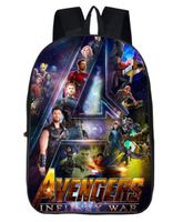 New 3d Heros Teenagers School Bags Boys School Backpack Daypack Backpack for Men Women Work Travel Laptop Backpack