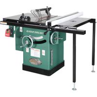 Grizzly Industrial G1023RLWX - 10" 5 HP 240V Cabinet Left-Tilting Table Saw