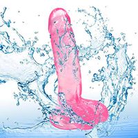 ZPTECH Transparent Pink Waterproof PVC Safety Material Female Massage