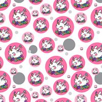 GRAPHICS & MORE Cute Unicorn Bunny Rabbit with Rainbow Flowers Premium Gift Wrap Wrapping Paper Roll