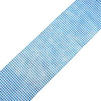 RayLineDo 24 Row RoyalBlue Acrylic Rhinestone Diamond Mesh Wrap Cake Ribbon Banding 1 Yard Party Decorations Hanging Wedding Supplies