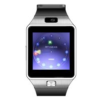 Wooboo DZ09 Bluetooth Smart Watch Wristwatch with Camera Anti-lost Activity Tracker for iPhone 6 7 plus,Samsung, Huawei android Phones - Silver