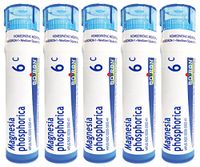 Boiron Magnesia Phosphorica 6C (Pack of 5), Homeopathic Medicine for Abdominal Pain