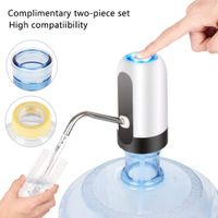Water Dispenser 5 gallon, for 48mm Screw or 55mm Crown Tops Water Bottle Pump. for Home, Office, Touring Car，The Game on Hot Days, Travel Vacation and Outdoor Camping or to a Festival.White
