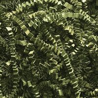 Aviditi CP10S Crinkle Cut Paper, 10 lbs per Case, Olive