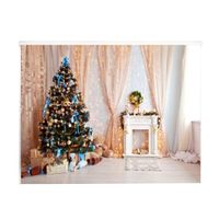 Garystan Portable Print Christmas Style Collapsible Photography Background For Shooting Party Games & Activities
