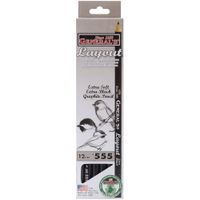 General's Layout Pencil, Extra Black Graphite, Box of 1 Dozen (555)