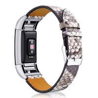 For Fitbit Charge 2 Bands Leather, AISPORTS Fitbit Charge 2 Leather Band Smart Watch Band Adjustable Replacement Band Metal Bracelet Buckle Clasp Wrist Band for Fitbit Charge 2 Fitness Accessories