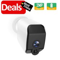 SMONET Wireless Security Camera, Battery Security Camera, 1080P Full HD Wire-Free IP Security Camera, Indoor Home Surveillance Camera with Two-Way Audio, Night Vision, Motion Detection Support TF Card