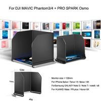 Appoi 1pcs Monitor Hood Series L128mm Black L128 Black PAD Monitor Hood Sunshade Sun FPV for DJI Mavic Phantom3/4 PRO Spark Osmo (Black)