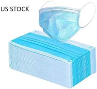 100 PCS Masks for dust protection,Medical Masks Disposable Face Masks with Elastic Ear Loop Disposable Dust & Filter Safety Mask (100 pieces)
