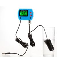 Water Quality Tester, KKmoon Mini Professional 3 in 1 Water Quality Tester Multi-parameter Water Quality Monitor Online pH/ORP & TEMP Meter Acidometer Water Quality Analysis Device