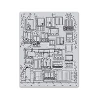Hero Arts CG773 Cling Stamps, Venetian Neighborhood