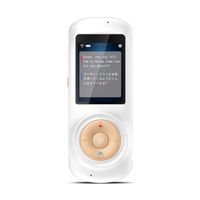 Smart Language Translator Device with WiFi or Hotspot 2.4 Inch Touch Screen Support 70 Languages Two Way Voice Translation for Travelling Learning Business Shopping(White)