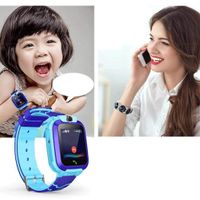 rofern Children Smart Watch SOS Call Location Tracker Student Two-Way Voice Wristwatch Smart Watches