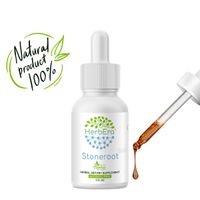 Stone Root B60 Alcohol-Free Herbal Extract Tincture, Super-Concentrated, Responsibly farmed (Collinsonia Canadensis) Dried Root (2 fl oz)