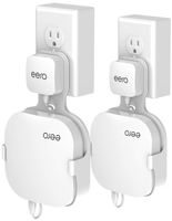 Wall Mount Holder for eero Home WiFi, Simple Designed Accessories Bracket Stand for eero Pro WiFi System Router- No Messy Screws! (2 Pack)