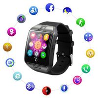 XIANGXIHUI Bluetooth Smart Watch Fitness Tracker - Sport Watch Touch Screen with Camera Pedometer Sleep Monitor Call/Message Reminder Music Player Anti-Lost - Compatible Android Smartwatches (Sliver)