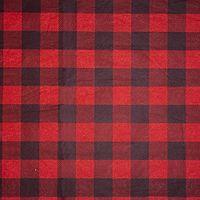 Lumberjack Red & Black Plaid Checkered Tissue Paper Gift Wrapping 20"x30" Sheets (20)