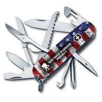 Victorinox Swiss Army Multi-Tool, Fieldmaster Pocket Knife, Red