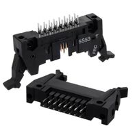 uxcell 10Pcs 2x8-Pins 2.54mm Pitch Double Rows Straight Connector PCB IDC Ejector Header