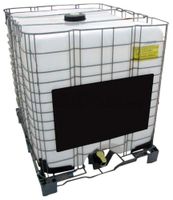 275 Gallon IBC Tote with Metal Pallet & Cage