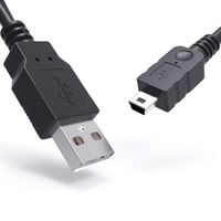 Calculator Charger, Ancable 2-Pack Mini USB Power Charging Cord, Data Cable for Texas Instruments TI-84 Plus CE Graphing Calculator - 6 Feet