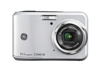 General Imaging Digital Camera with 14MP, 4X Optical Zoom, 2.7-Inch LCD with Auto Brightness and 27mm Wide Angle Lens (Silver) C1440W-SL