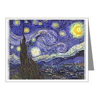 Note Cards (10 Pack) Van Gogh Starry Night HD