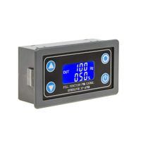UCTRONICS Adjustable PWM Signal Generator, DC 3.5-12V LCD Display1Hz~150KHz Pulse Frequency Duty Cycle Square Wave Function Generator Module