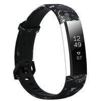 Baaletc Silicone Rubber Replacement Accessory Band/Wristband Bracelet Strap with Buckle Compatible for Fitbit Alta/HR/Ace Fitness Tracker