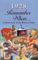 1928 REMEMBER WHEN CELEBRATION KARDLET: Birthdays, Anniversaries, Reunions, Homecomings, Client & Corporate Gifts