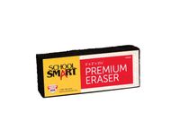 School Smart Premium Chalkboard Eraser, 5 L x 2 W x 1 H in, Felt, Black/White - 009219