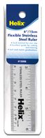 Helix Stainless Steel Ruler 6" / 15cm (13006)