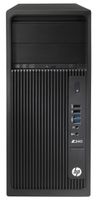 HP L9K20UT#ABA Workstation Z240 Mini Desktop, 16 GB RAM, 256 GB SSD, Intel HD Graphics 530, Black