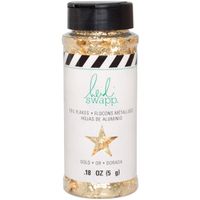 Heidi Swapp 314936 Accessory Mink-Wheel Flakes-Gold