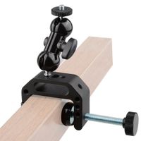 CAMVATE Camera Clamp Mount for DSLR Camera Led Video Light and Binoculars Holder Mount