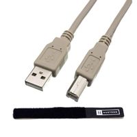 Huetron USB Printer Cable for HP Laserjet Pro P1102w with Life Time Warranty