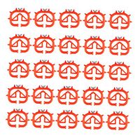 Baosity 25pcs Calf Weaner Plastic Washable Reusable Weaning Feeding Supplies