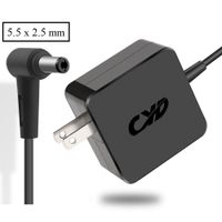 CYD 45W 19V Replacement for Laptop-Charger Asus-Laptop ADP-45BW B X551M X555L X551MA X551MAV X551C X551CA X551 X555 X555LA X555B X555U X555Y X751 X751M X505B X451 EXA1203YH 8.2ft Power-Cable
