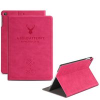 iPad Pro 10.5 Case,Xiaoai Slim Book Style Stand with Auto Sleep/Wake Screen Protective Smart Cover for Apple iPad Pro 10.5 inch 2017 Released Tablet (Hot Pink)