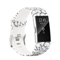 honecumi Colorful Watch Band Replacement for Fitbit Charge 2 Wrist Strap for Men & Women Quick Release Strap Band Compatible with Fitbit Charge 2 Smart Watch-Large Size -marbling