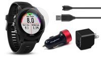 Garmin Forerunner 935 (Black) Power Bundle | Includes Running GPS Watch, HD Screen Protector Film (x4), PlayBetter USB Wall/Car Charging Adapters | Multi-Sport GPS, Advanced Metrics, Wrist Heart Rate