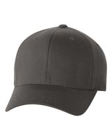 Extra Big Size Flexfit Caps -- Size XXL (7-3/8" - 8") Dark Grey